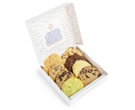 Boite de 8 cookies parfums divers