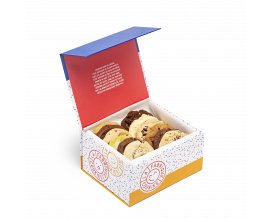 Coffret de 16 cookies parfums divers